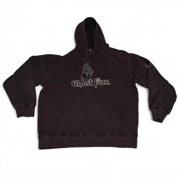Black GhostFace Hoodie - Picture 1 of 3